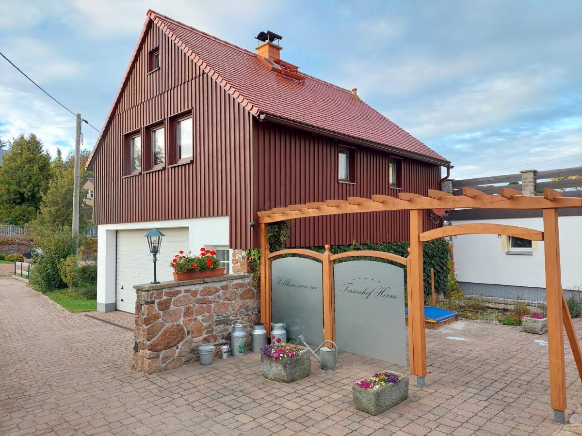 Ferienhaus Herm Glashutte  Buitenkant foto